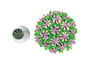Silikomart liten sprøytetipp Blomster 07