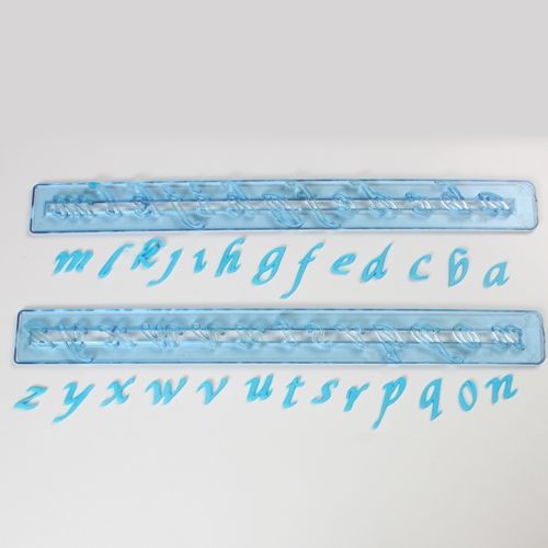 FMM Alfabet Tappits -Småbokstaver- SCRIPT Italic
