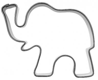 Pepperkakeform Elefant liten 5,5cm