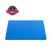 Kake Drum Kvadrat Blå 30cm