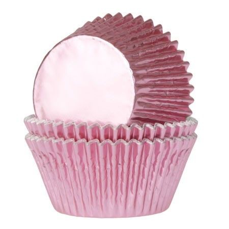 House of Marie Muffinsformer Folie Babyrosa -Mini- pk/36