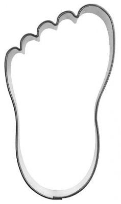 Pepperkakeform fot - 8,5 cm