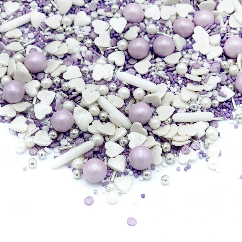 Happy Sprinkles Strøsselmiks - Purple Wedding 90g