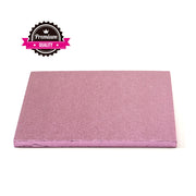 Kake Drum Kvadrat Rosa 35cm