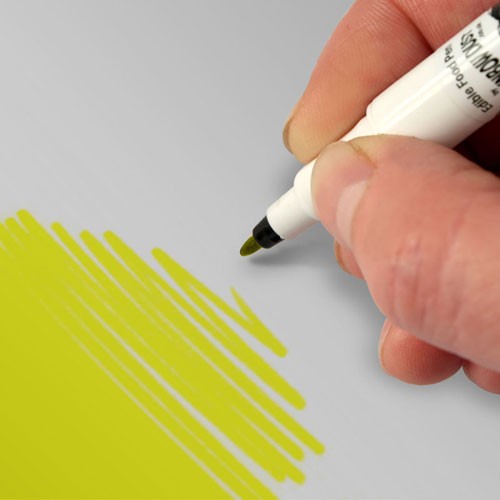 Food Art Pen spiselig tusj - Gul