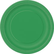 Grønne engangsfat 23cm, pk/8