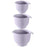 Bakebolle sett -1,5L, 2L og 3L- Lavendel
