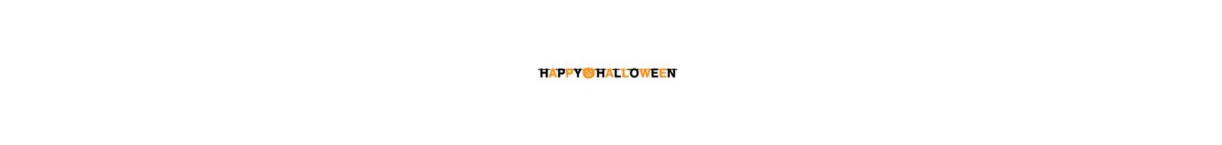 banner happy halloween