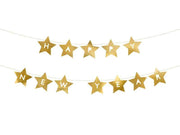 banner happy new year gull stjerner