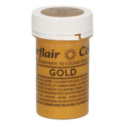Sugarflair pastafarge Satin Gold 25g