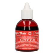 Sugarflair Flytende farge, Rød -Super Red- 60ml