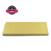 Kake Drum Avlangt Gull 40x60cm