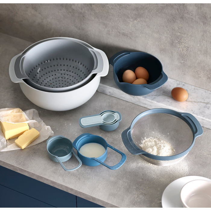 Bakebolle, sett med 9 deler fra Joseph Joseph, Nest Sky