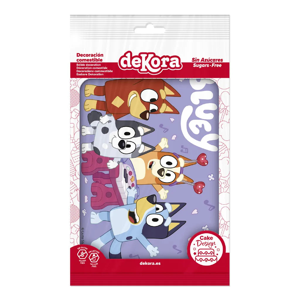 Bluey & Bingo spiselig kakebilde A5