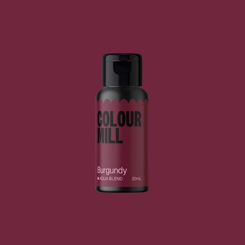 Colour mill vannbasert farge burgundy
