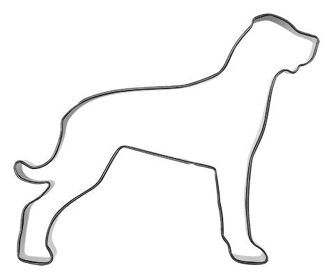 Pepperkakeform Grand danois – 10cm