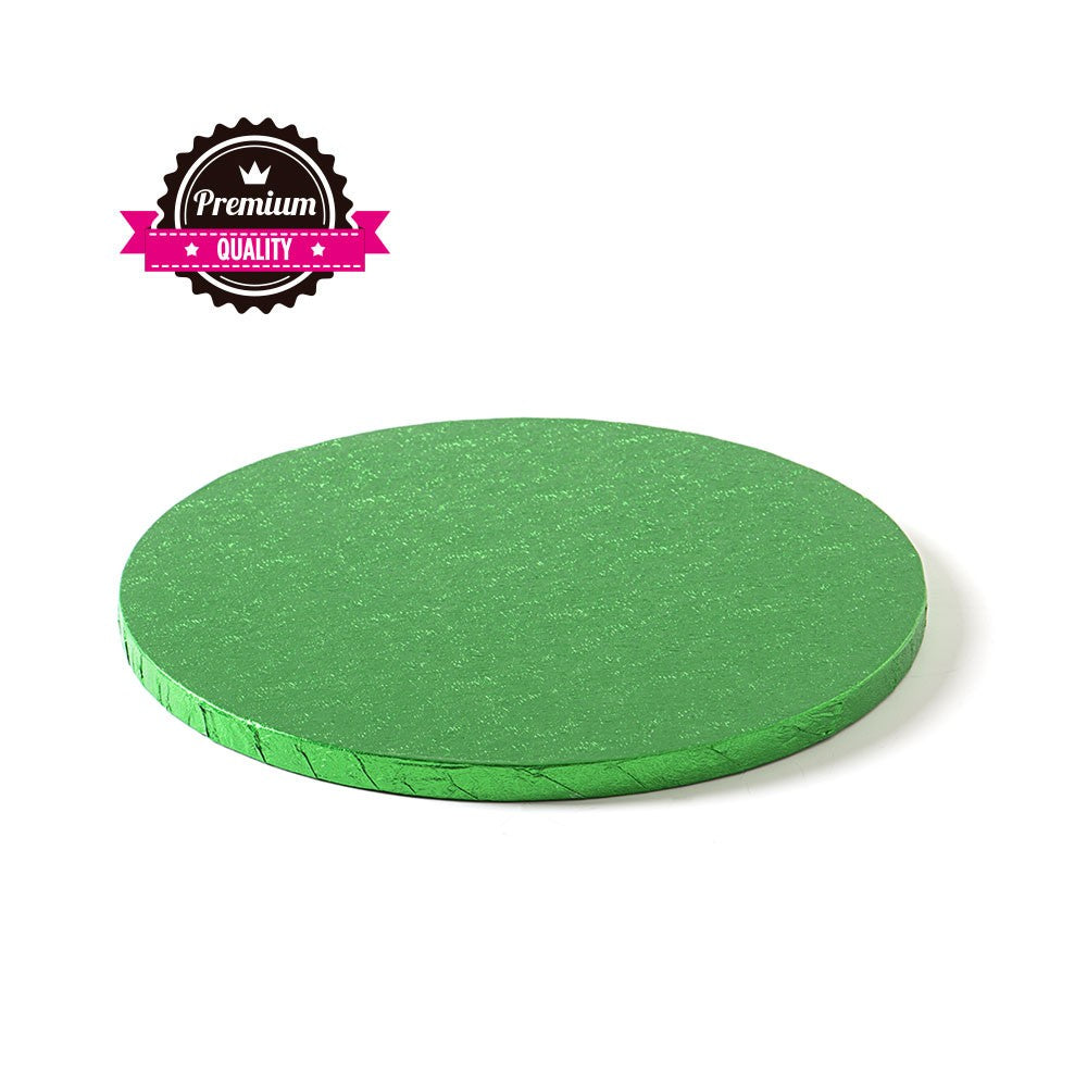Kake Drum Rund Grønn 30cm