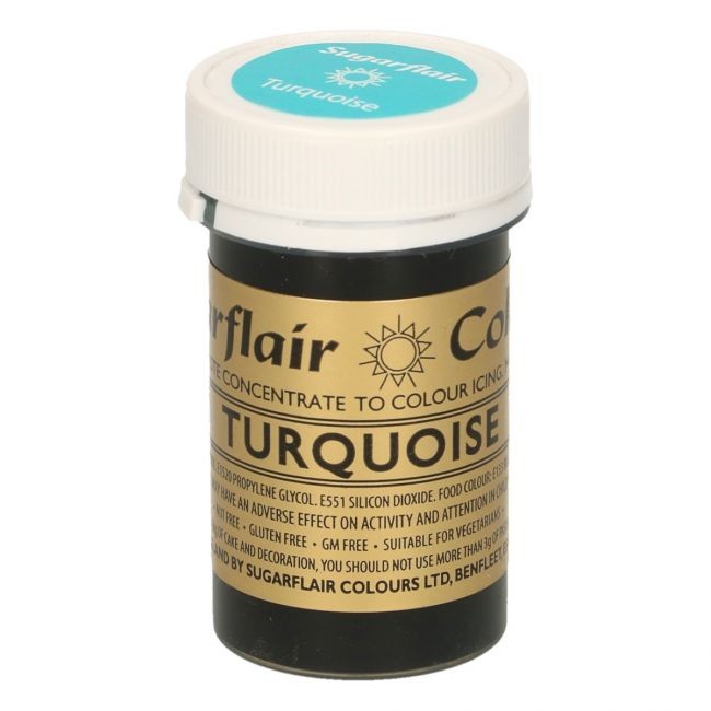 Sugarflair pastafarge Turquise, 25g