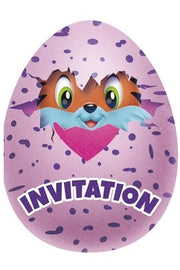 Hatchimals invitasjoner, 8 stk