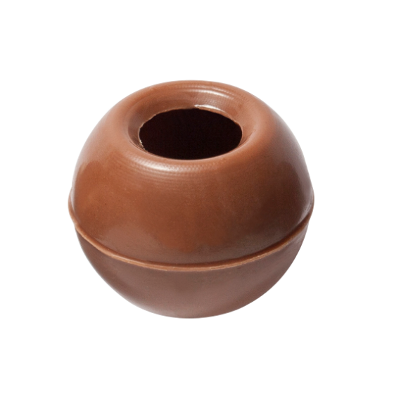 Trøffelskjell melkesjokolade, 504stk
