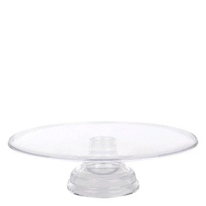 Kakestativ i blank plast, D33,5cm H10cm