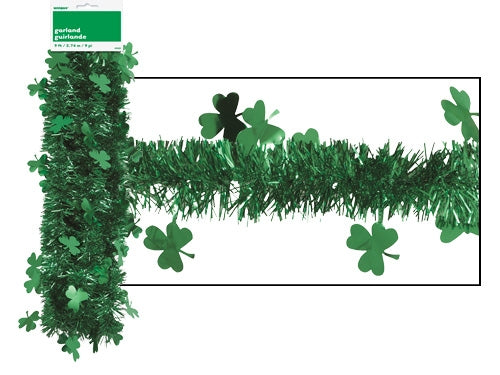 St. Patricks tinselgirlander