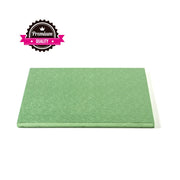 Kake Drum Kvadrat Lys grønn 30cm