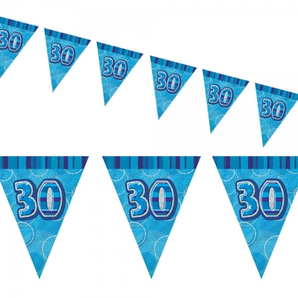 30-års vimpelrekkedekor, ca 3,6m