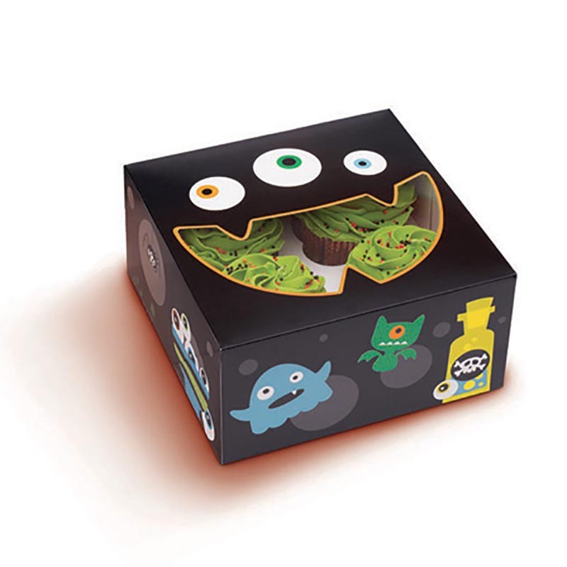 Wilton Eske til 4 cupcakes -Monster- pk/3