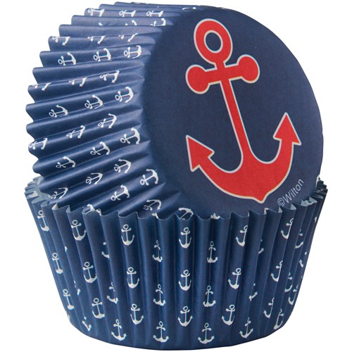 Wilton Muffinsformer Anker, Standard, 75 stk