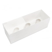 Cupcake boks 3 hvit