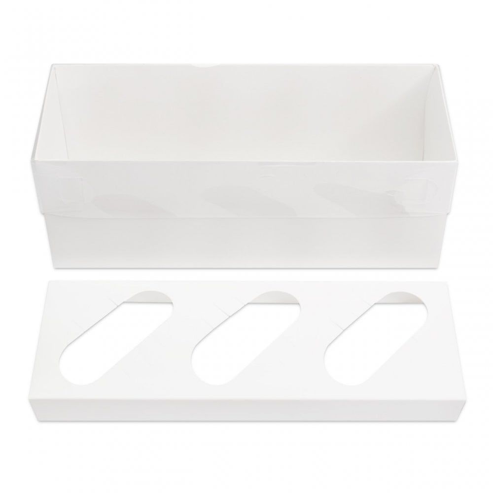 Cupcake Boks 3 -Hvit- pk/2