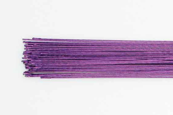 Blomsterwire Lilla 50stk 0,50mm 24 gauge
