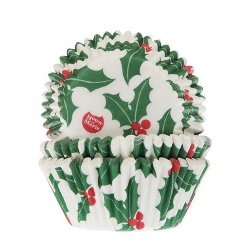 House of Marie Muffinsformer -Kristtorn- pk/50