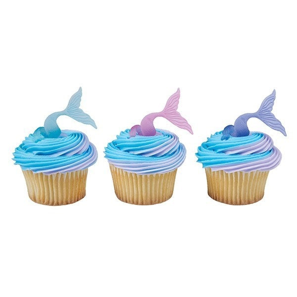 Dekorasjon Til Cupcake - Havfruehale pk/144