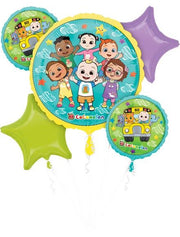cocomelon folieballong sett 5pk