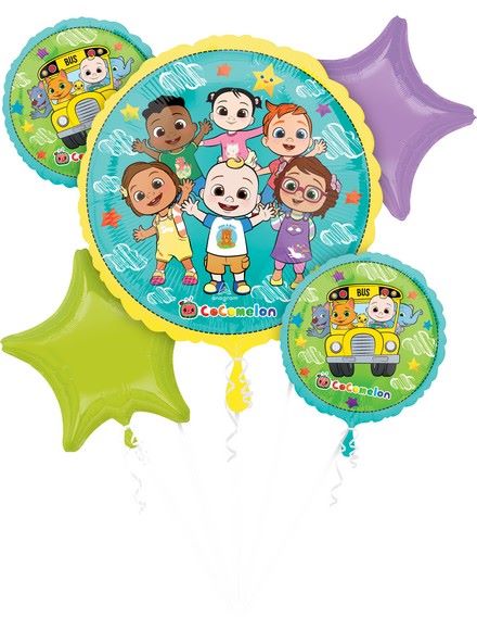 cocomelon folieballong sett 5pk