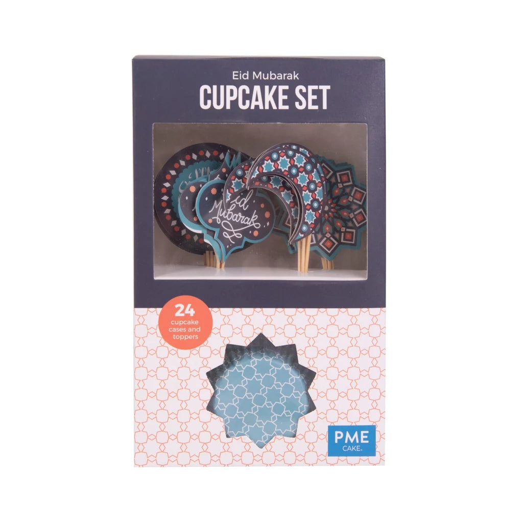 Cupcake sett -Eid Mubarak- pk/24 – produktvisning