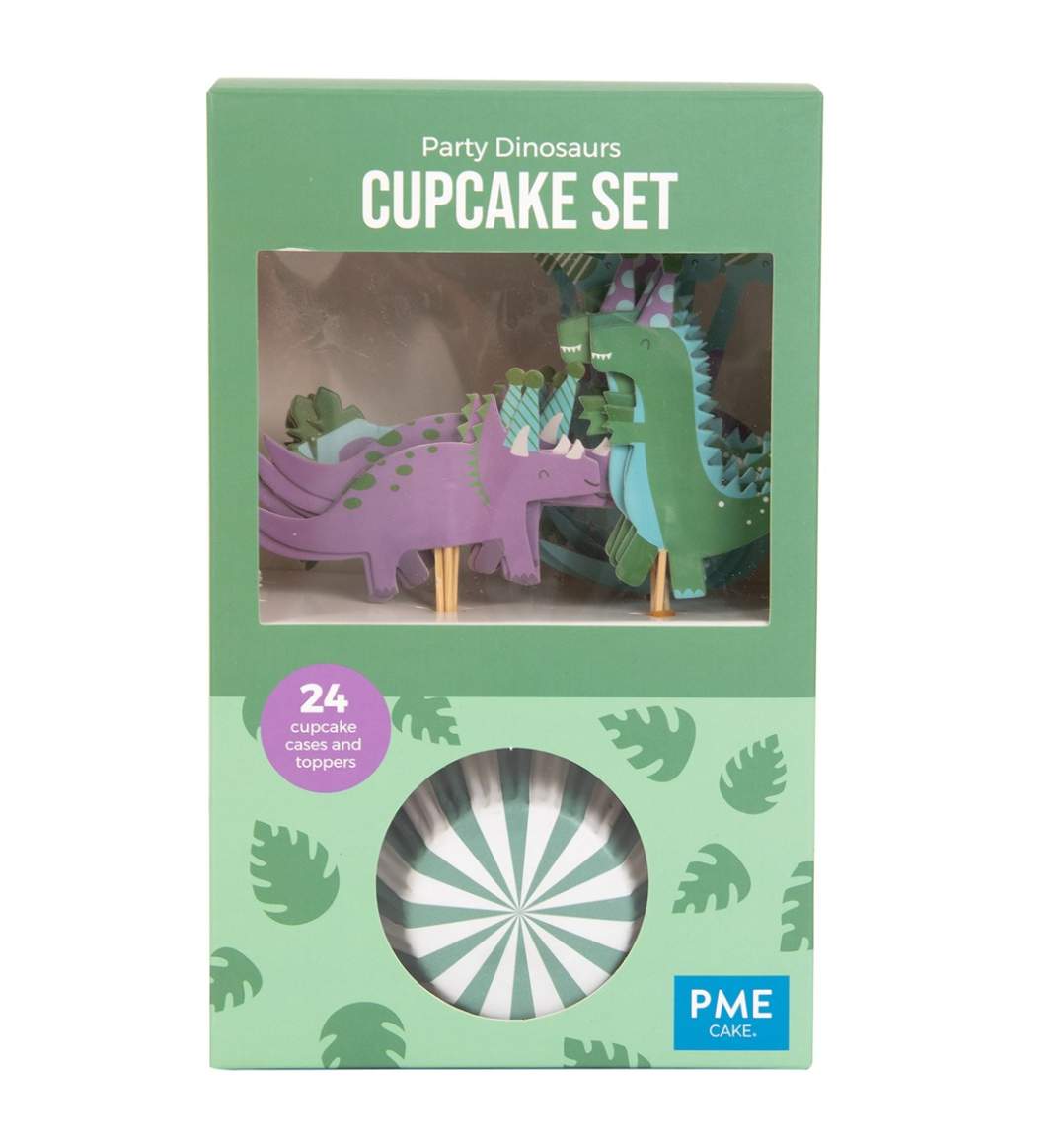 cupcakes sett dinosaur