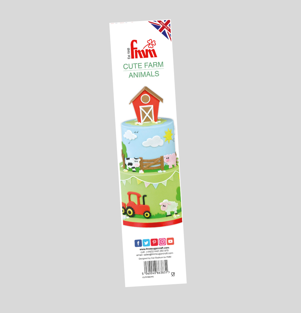 FMM Tappit Utstikker -Søte Gårdsdyr-