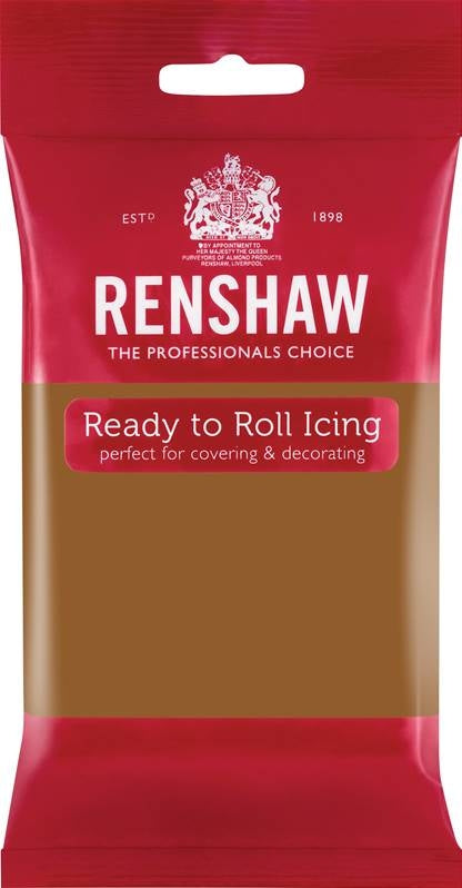 Brun fondant fra Renshaw, 250g