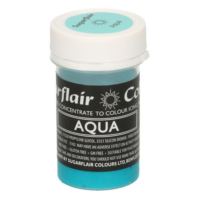 Sugarflair pastafarge Aqua, 25g