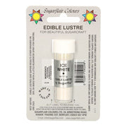 Sugarflair spiselig glitter Ice White, 2g