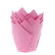 Rosa muffinsform tulipan fra House of Marie pk/36