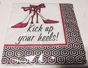 Servietter kick up your heels, 8 stk små