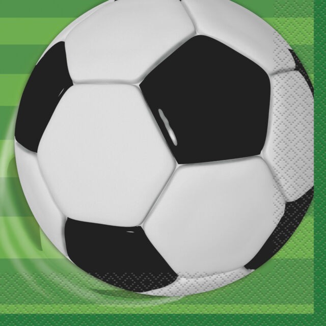 Fotball servietter, 16 stk