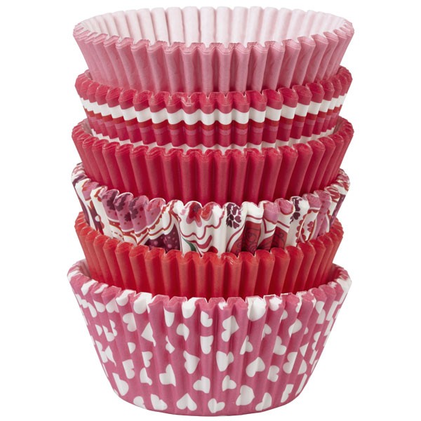 Muffinsformer Hjerter Standard, 150 stk