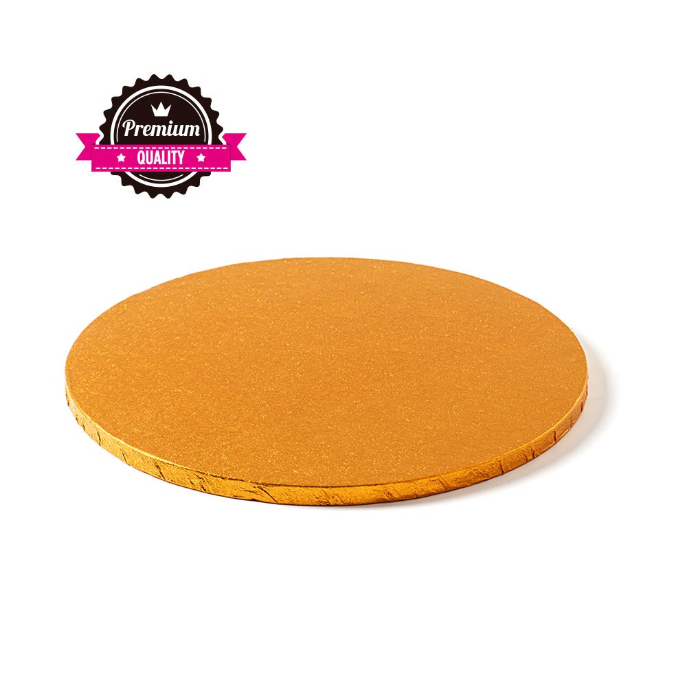 Kake Drum Rund Oransje 30cm