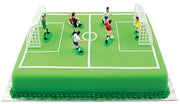 Kaketopper Fotball, spillere og mål til fotballkake, 9 deler