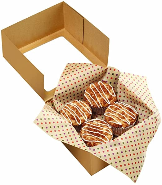 Wilton Innleggspapir til gaveesker, Prikker, pk/20